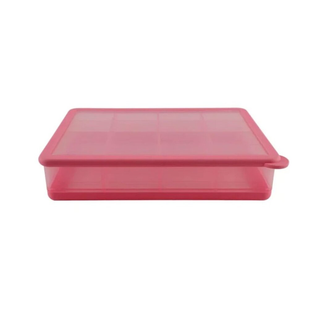 CWC (2-PACK) Pink Perfect On-The-Go Snack Box With 16 Compartments & Food Picks - Picture 7 of 8